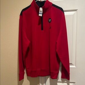 NÁUTICA Men's Red Quarter-Zip SweateR

BRAND NEW